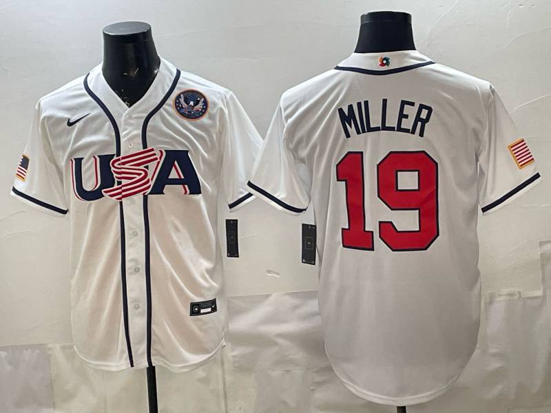Men 2026 World cup white MLB Nike jersey 0084
